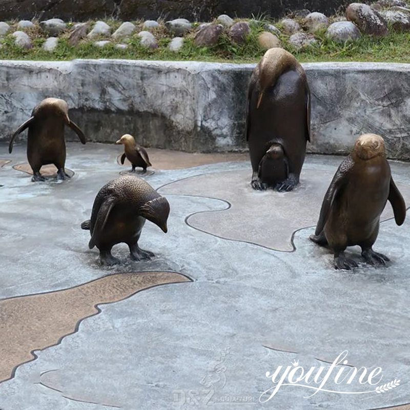 outdoor sea animal statues-YouFine Sculpture