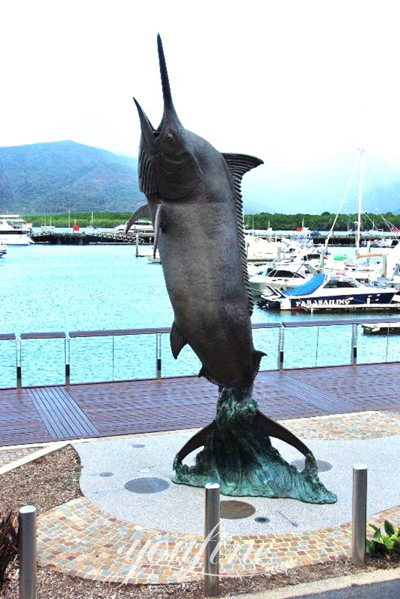 Large Bronze Fish Sculpture Outdoor Decor YouFine Sculpture