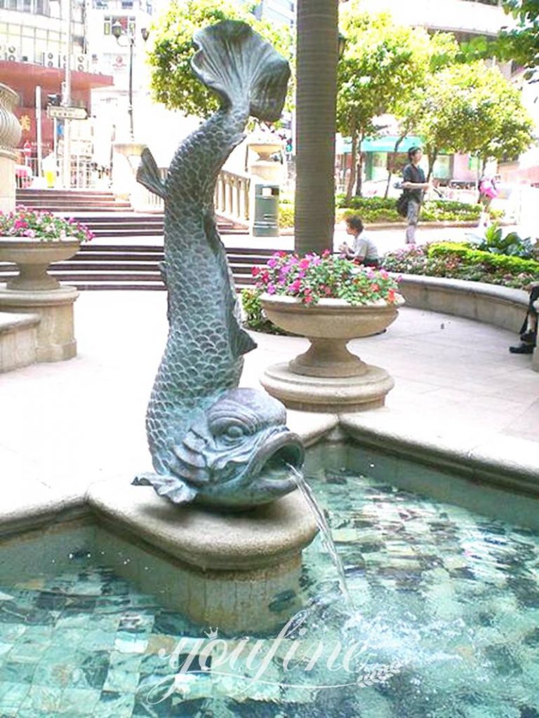 Millennium_Fountain_fish_sculpture_-YouFine Sculpture