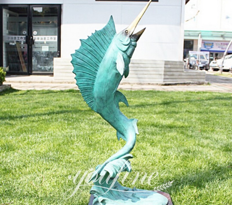 Swordfish-Fish-Statue-YouFine Sculpture
