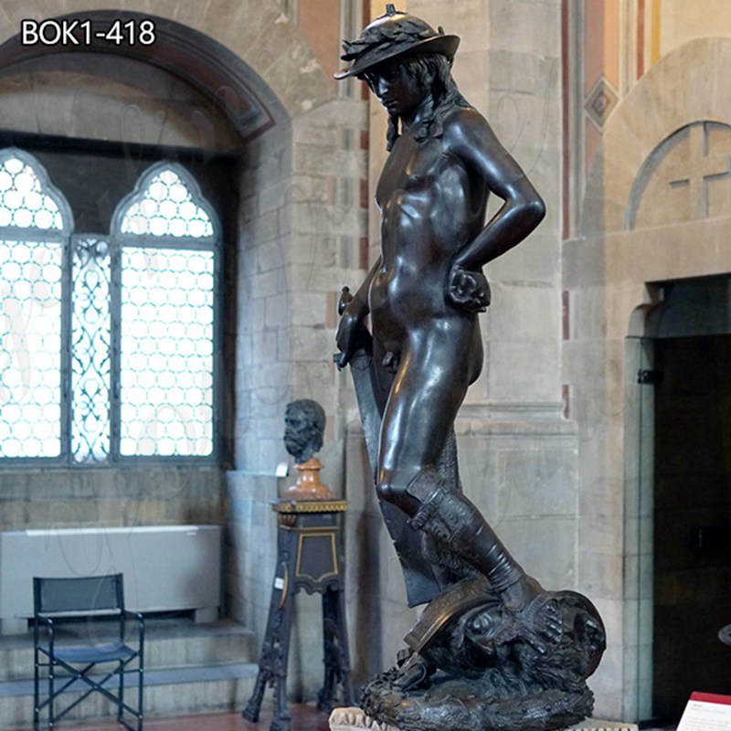 custom life size donatello david statues-YouFine Sculpture1.1