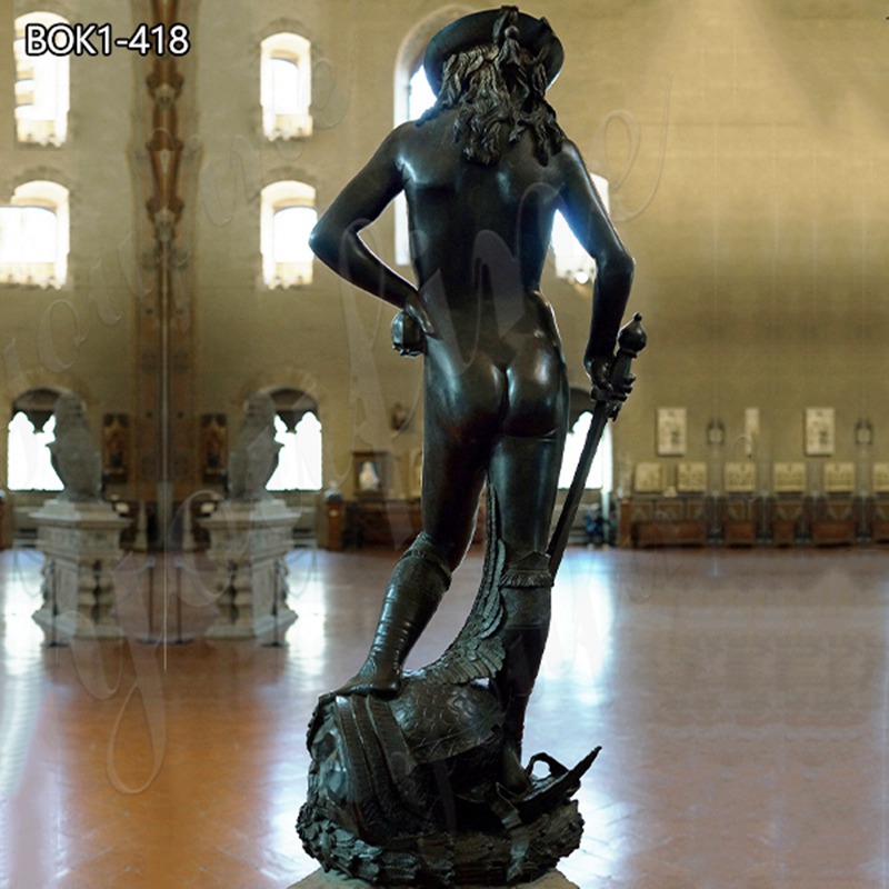 custom life size donatello david statues-YouFine Sculpture1.2