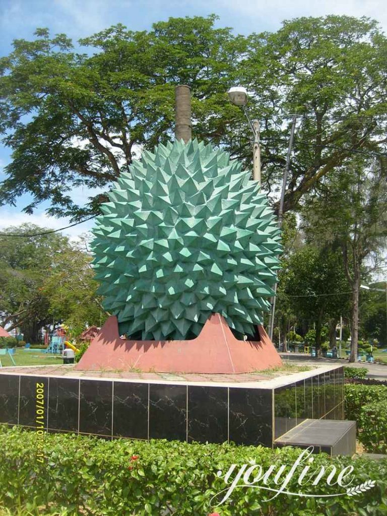 durian outdoor sculpture-YouFine Sculpture