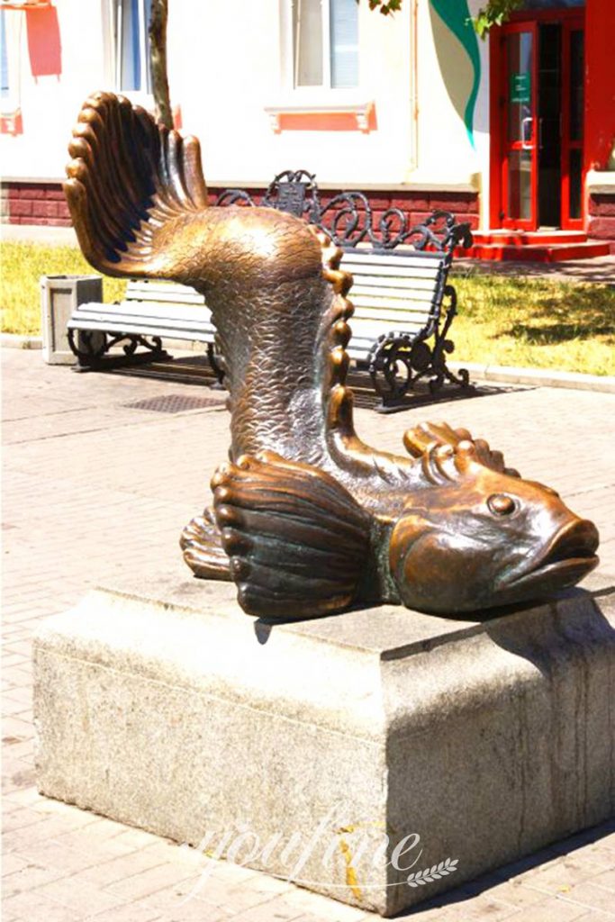 Large Bronze Fish Sculpture for Outdoor Garden Decor - Blog - 14