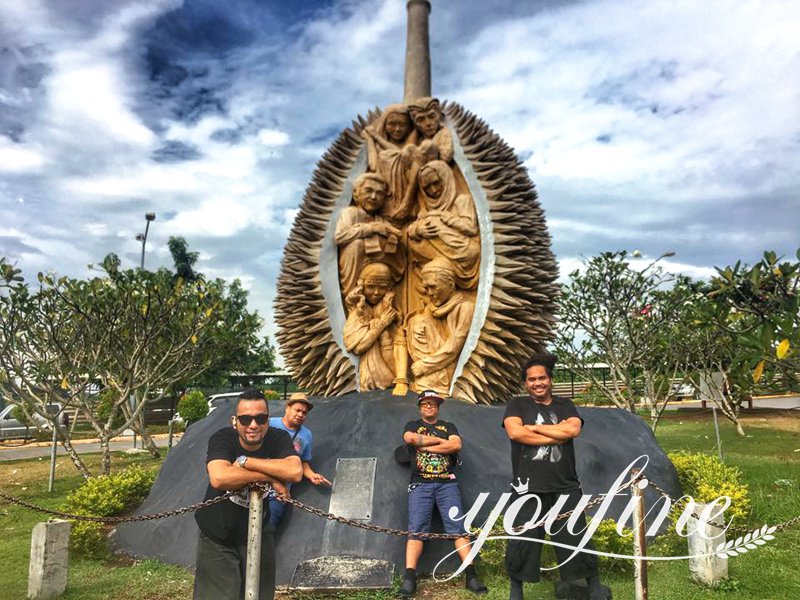 huge durian statue for sale-YouFine Sculpture