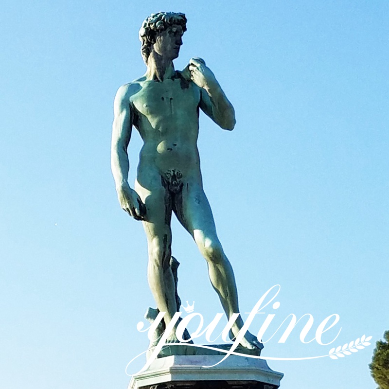 Custom Famous Bronze Donatello David Statue Factory Supplier BOK1-418 - Bronze Classical Sculpture - 7