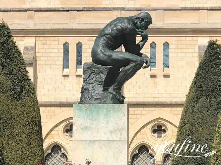 The Thinker Statue- Enduring Bronze Art Decor - Showcase - 19