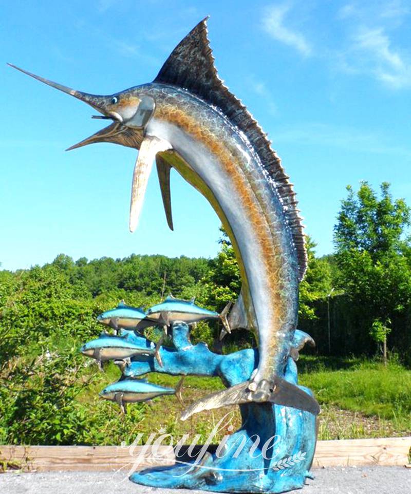 Large Bronze Fish Sculpture for Outdoor Garden Decor - Blog - 7