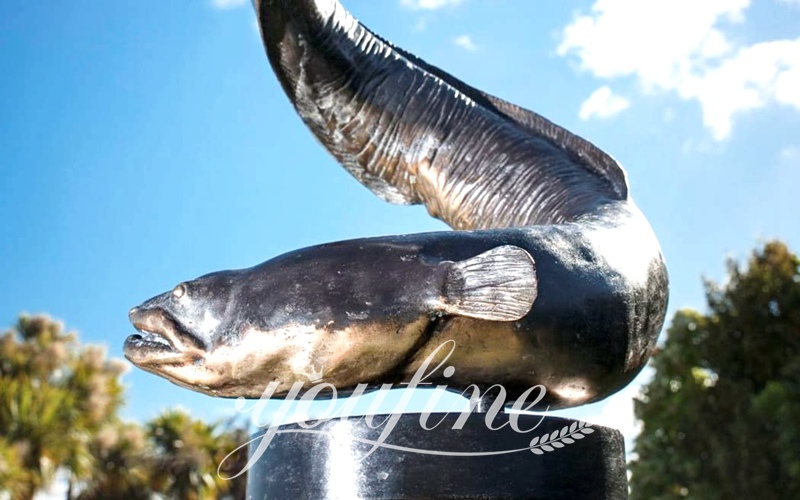 salmon sculpture-YouFine Sculpture
