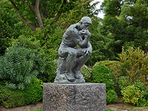 The Thinker Statue- Enduring Bronze Art Decor