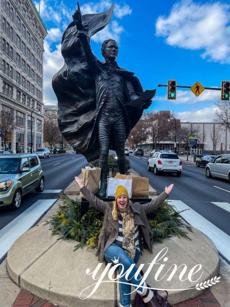 Alexander-Hamilton-Downtown-Hamilton statue
