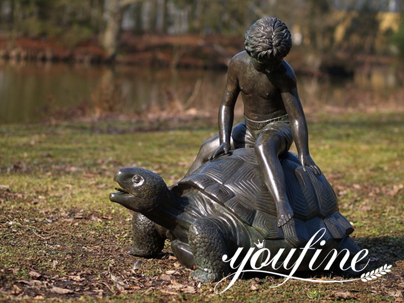 Bronze tortoise sculpture-3