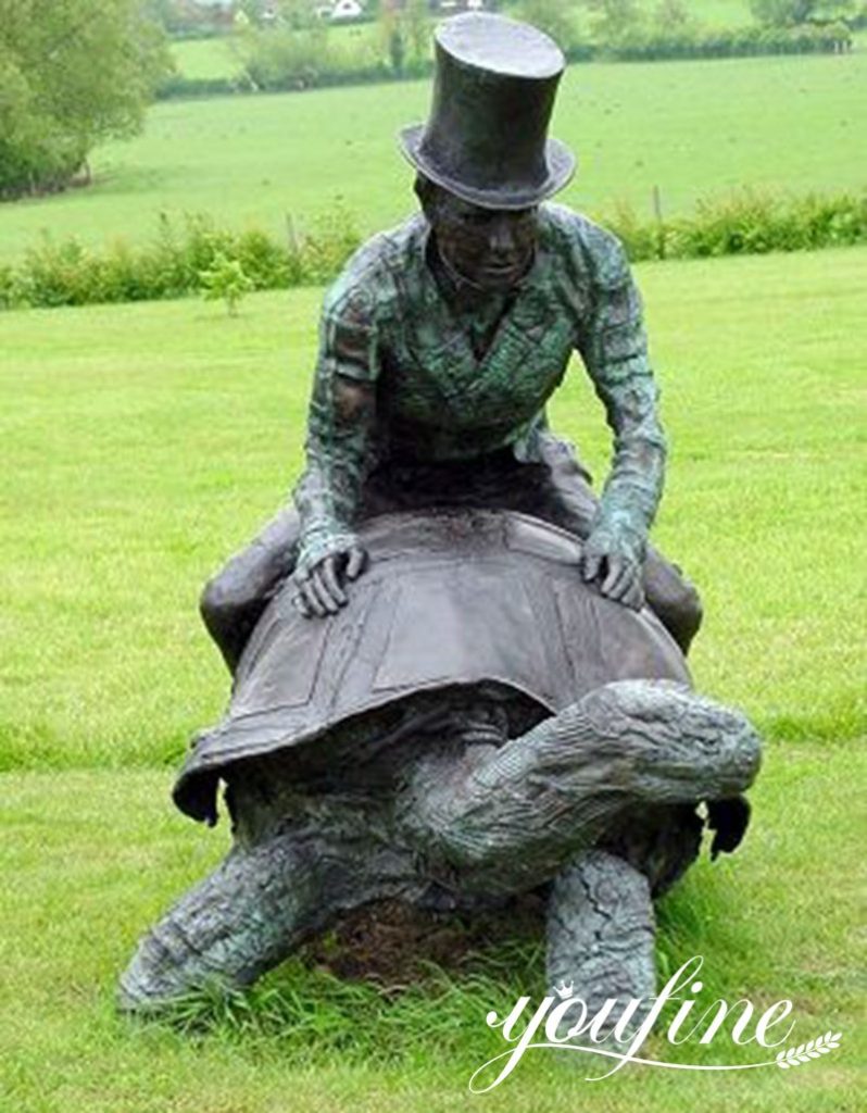 Bronze turtle statue for sale