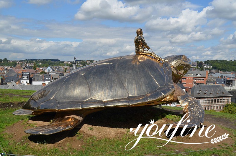 Bronze turtle statue for sale-5