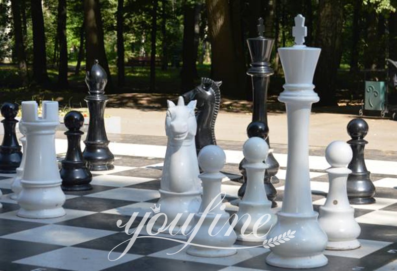 Fiberglass Large Outdoor Chess Statue for Sale FOKK-023 - Fiberglass Statue - 9