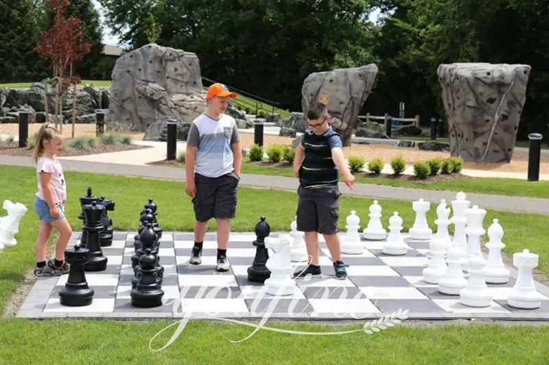 Fiberglass Large Outdoor Chess Statue for Sale FOKK-023 - Fiberglass Statue - 5