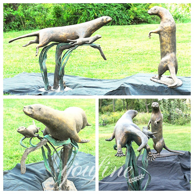 Otter statue for sale-YouFine Sculpture