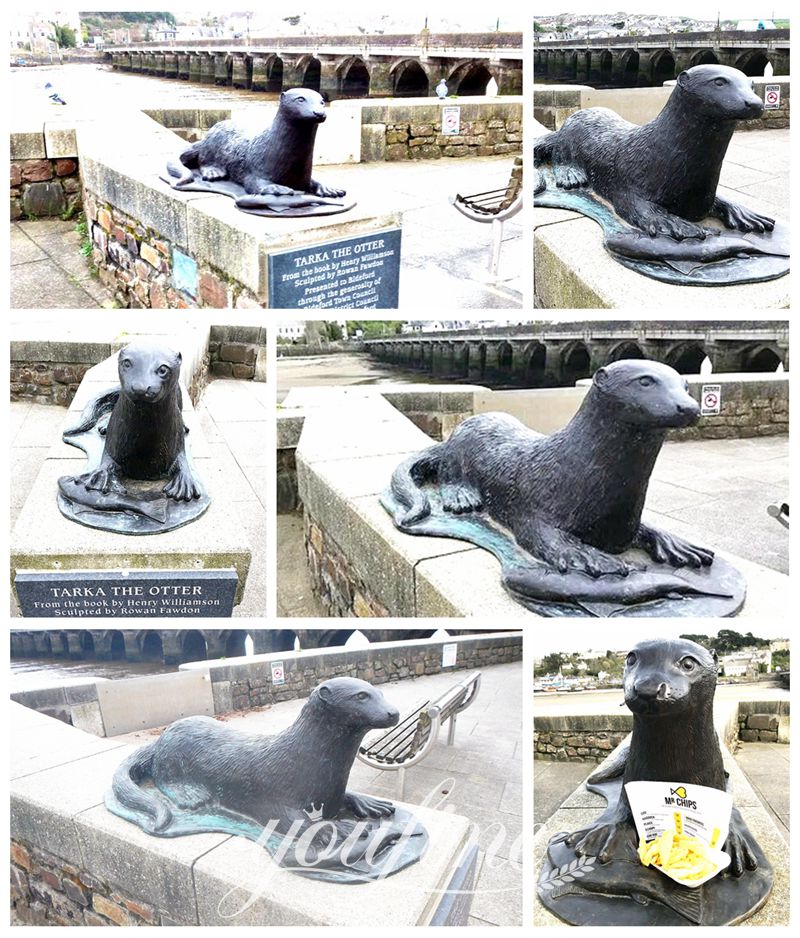 Otter statue home decor-YouFine Sculpture