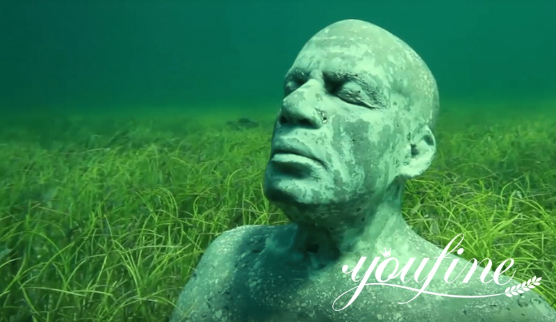 Underwater-large figure Sculpture