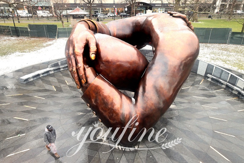 arm bronze sculptures-YouFine Sculpture