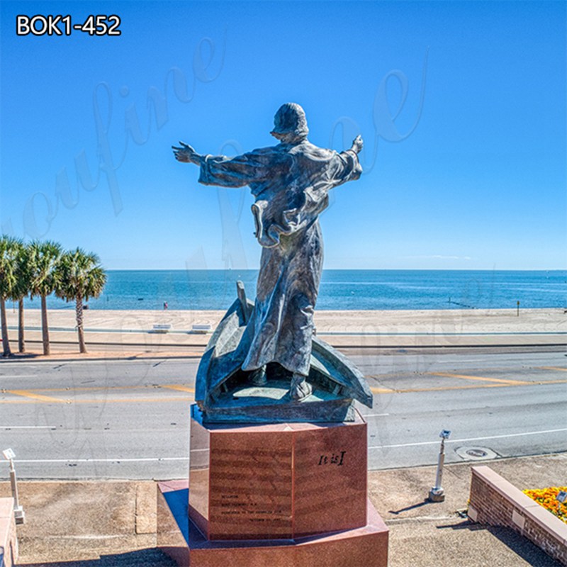 bronze Jesus statue
