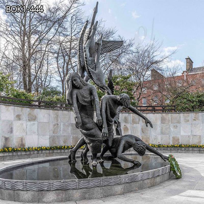 bronze goose statue -4