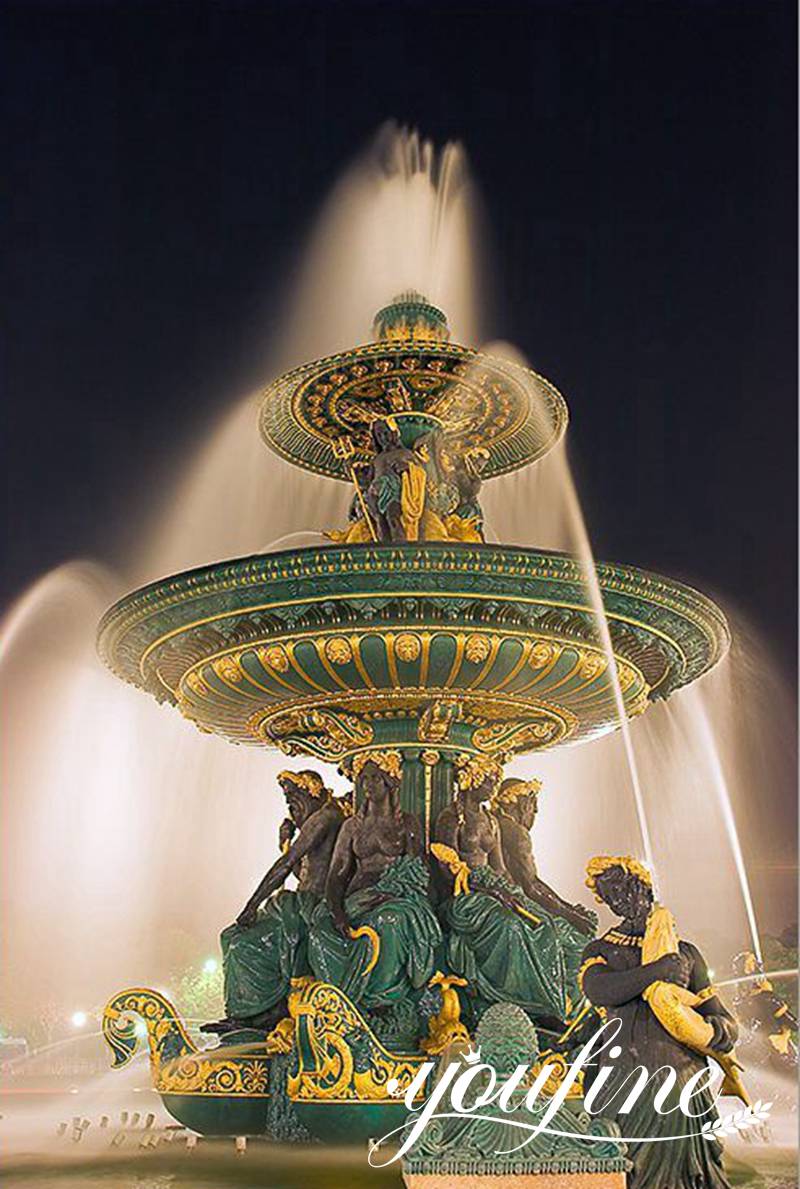 Large Bronze Fountain with Figure Statues YouFine Bronze Sculpture