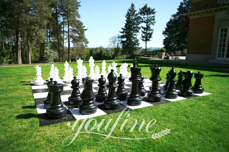 Fiberglass Large Outdoor Chess Statue for Sale FOKK-023 - Fiberglass Statue - 8