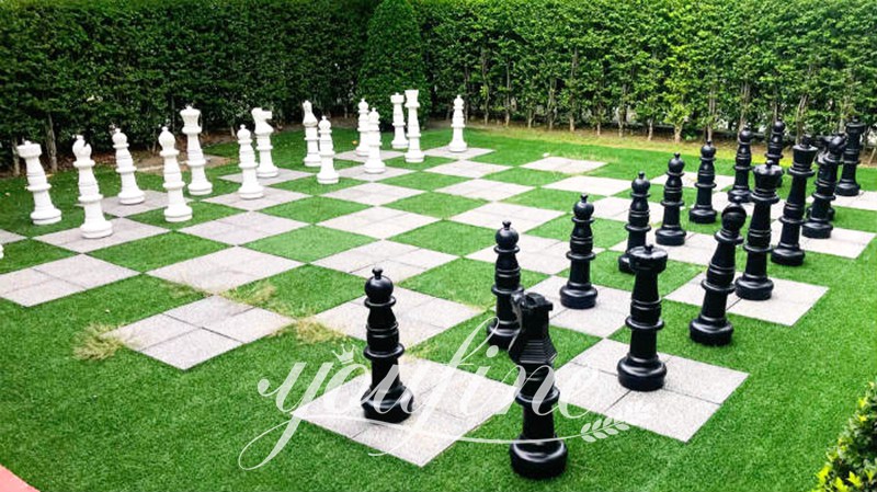 Fiberglass Large Outdoor Chess Statue for Sale FOKK-023 - Fiberglass Statue - 19