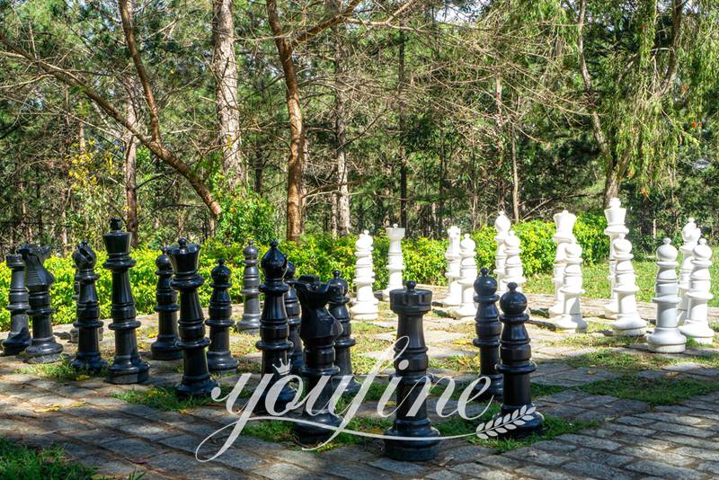 giant chess sculpture pieces-YouFine Sculpture