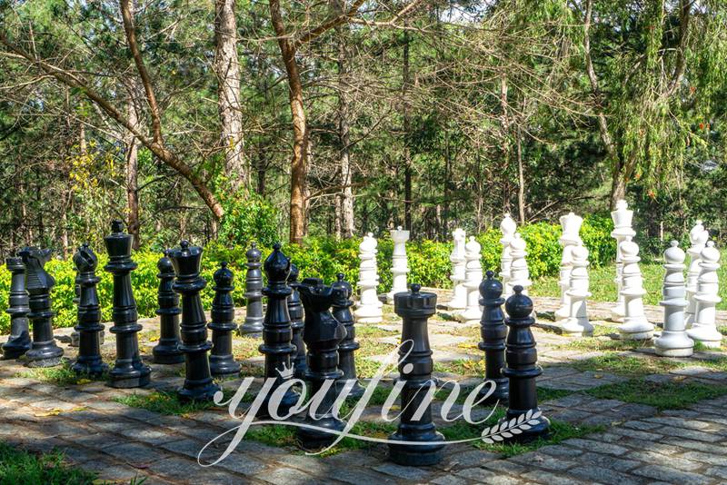 Fiberglass Large Outdoor Chess Statue for Sale FOKK-023 - Fiberglass Statue - 15