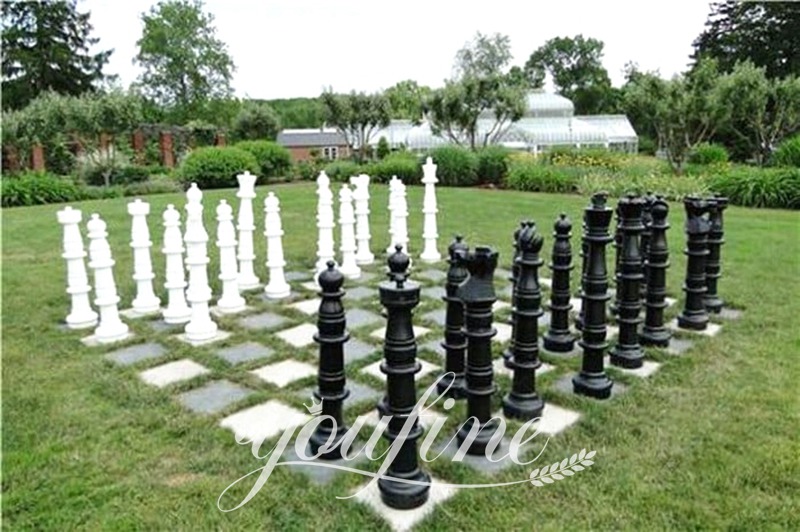 Fiberglass Large Outdoor Chess Statue for Sale FOKK-023 - Fiberglass Statue - 20