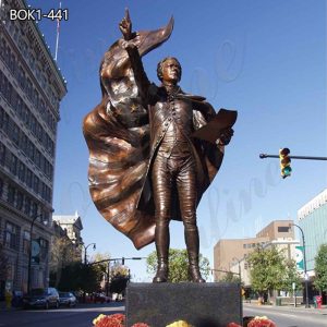 Custom Made Bronze Monument Statue of Alexander Hamilton  BOK1-441