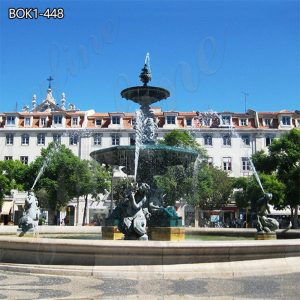 Outdoor Large Bronze Fountain with Figure Statues Wholesale BOK1-448