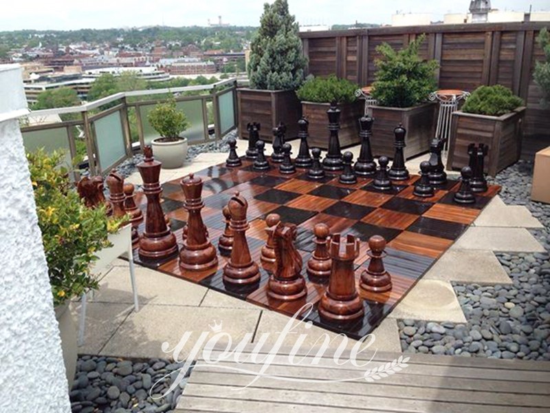 large individual chess pieces-YouFine Sculpture