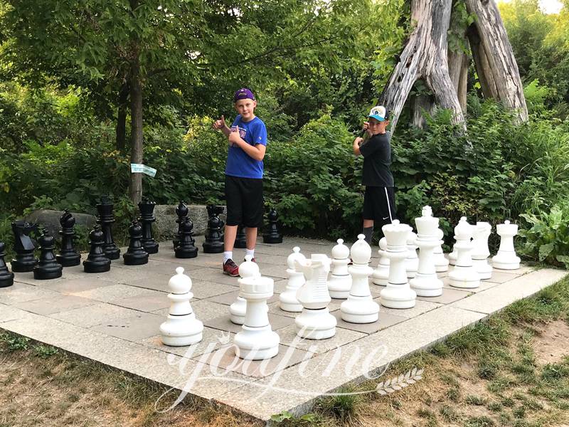 Fiberglass Large Outdoor Chess Statue for Sale FOKK-023 - Fiberglass Statue - 1