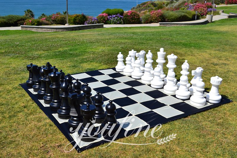 Fiberglass Large Outdoor Chess Statue for Sale FOKK-023 - Fiberglass Statue - 12