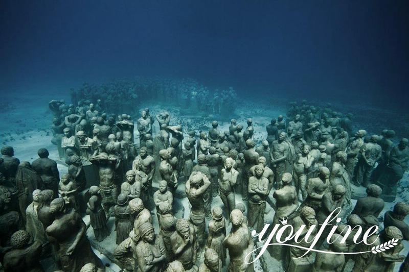 Underwater Statues - Art Hidden Underwater - Showcase - 1