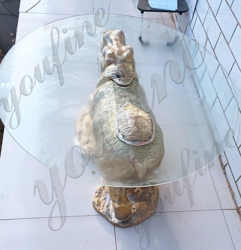 Sculpture Coffee Table in Your Home YouFine Bronze Sculpture