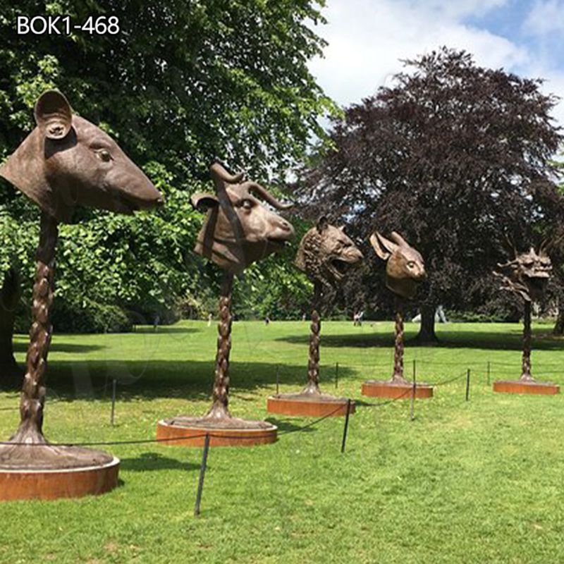 12 Bronze Chinese Zodiac Statue YouFine Sculpture