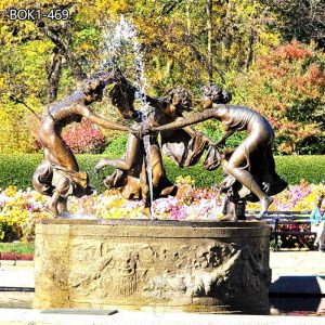 Outdoor Bronze Three Ladies Water Fountain Statues for Sale BOK1-469