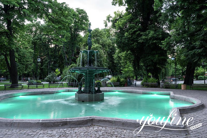 Outdoor Bronze Three Ladies Water Fountain Statues for Sale BOK1-469 - Bronze Figure Fountain - 10