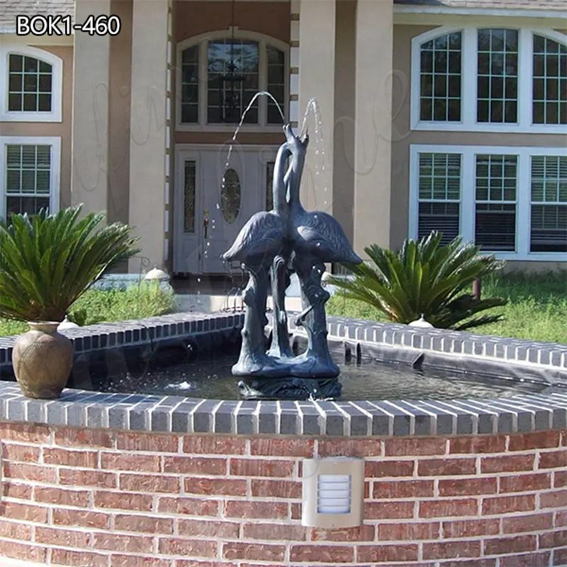 spitting bird fountain -2