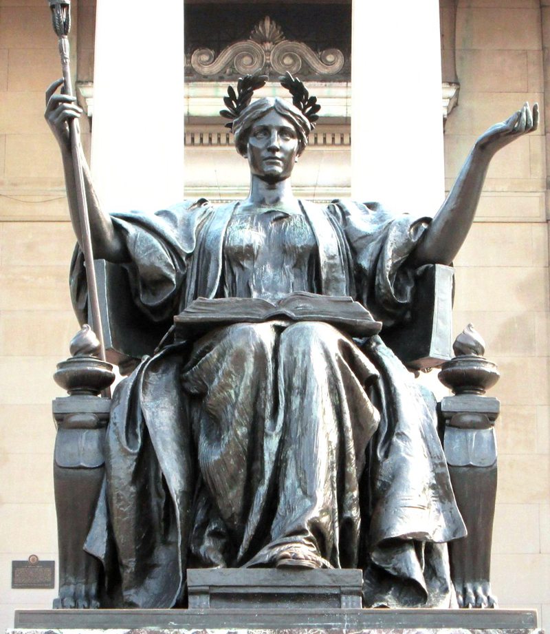 Columbia University Alma Mater-Most Famous School Statue - Blog - 9