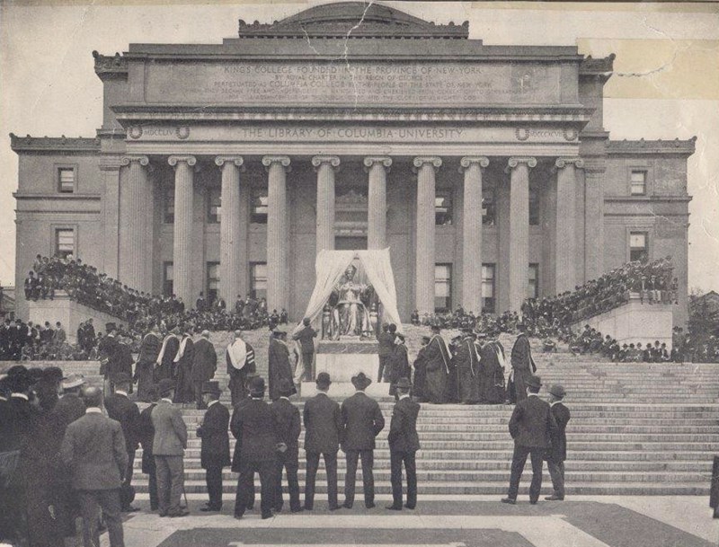 Columbia University Alma Mater-Most Famous School Statue - Blog - 7