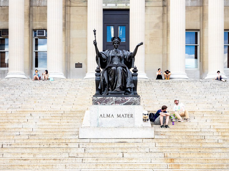 Columbia University Alma Mater-Most Famous School Statue - Blog - 1