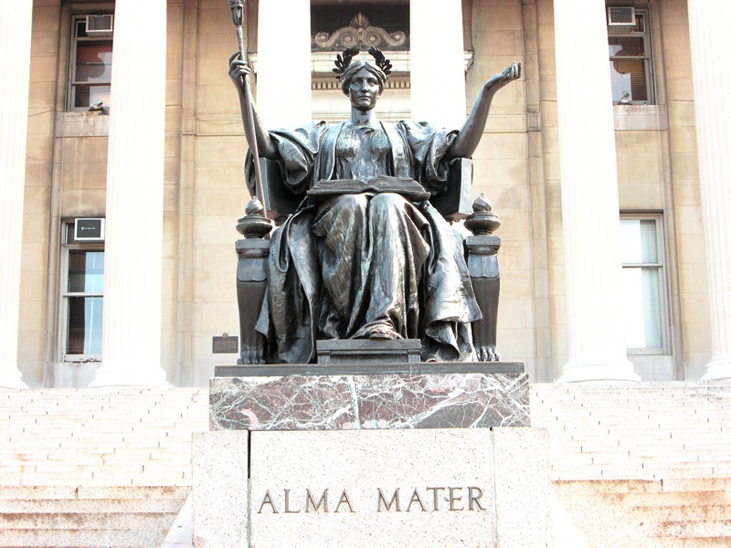 Columbia University Alma Mater-Most Famous School Statue - Blog - 6