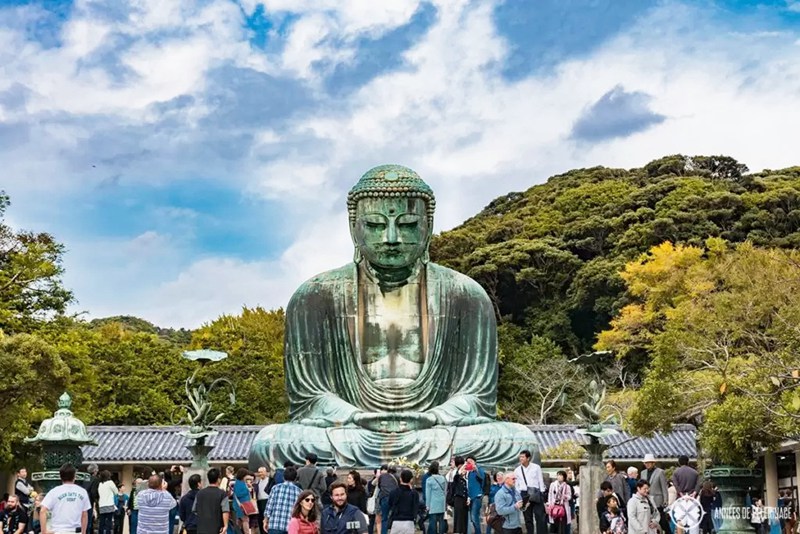 The Great Buddha of Kamakura statue
