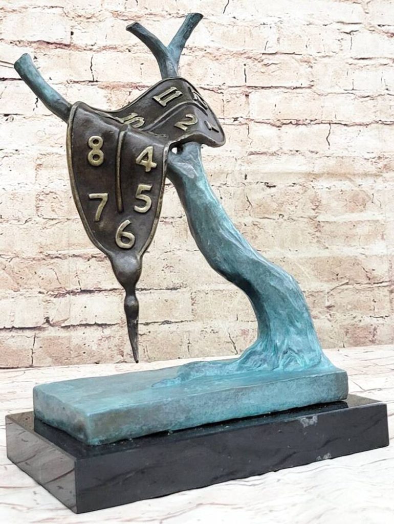 The Persistence of Memory statue