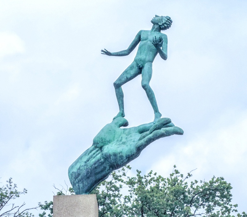 bronze figure statue